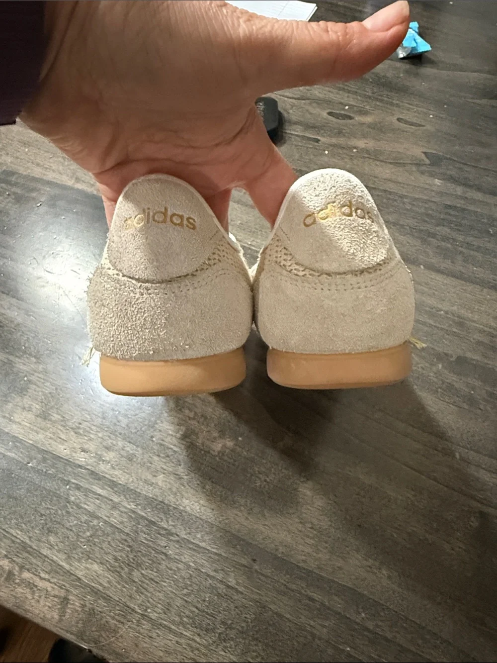 Adidas Barreda ballet size 6.5 nwot matte gold - Picture 3 of 4